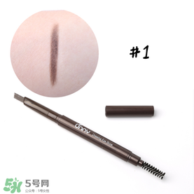 Unny眉筆怎么樣？Unny眉筆試色色號(hào)