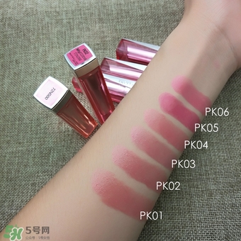 美寶蓮好氣色輕唇膏哪個顏色好看？美寶蓮好氣色輕唇膏試色