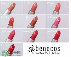 德國benecos口紅孕婦可以用嗎？benecos口紅試色