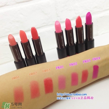 植物樂(lè)園口紅唇膏色號(hào) 植物樂(lè)園口紅唇膏試色