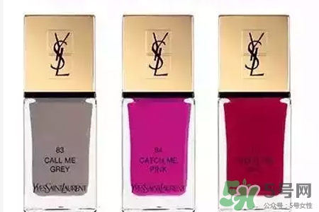 ysl2017限量春季指甲油有幾個顏色？圣羅蘭2017限量指甲油顏色有哪些？