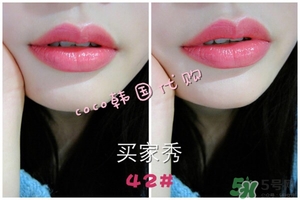 香奈兒炫亮魅力絲絨唇膏43號色號試色 香奈兒炫亮魅力絲絨唇膏43號色號試色