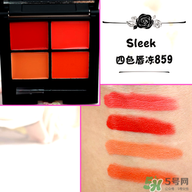 sleek唇釉怎么樣？sleek唇凍怎么樣？