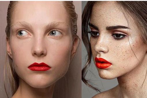 反咬唇妝怎么畫？反咬唇妝畫法圖解