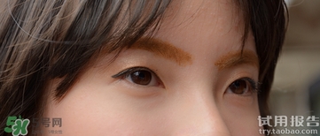 染眉膏怎么用？染眉膏使用方法圖解