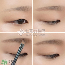 kate三色眉粉怎么用？kate三色眉粉使用方法