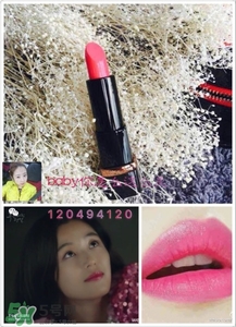 李溪芮的口紅什么顏色？李溪芮口紅色號試色