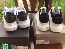 麥昆小白鞋怎么看真假？麥昆小白鞋真假對比