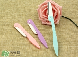 修眉刀怎么用？修眉刀使用方法圖解