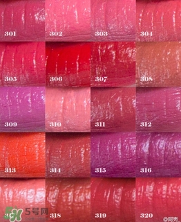 紀(jì)梵希小羊皮口紅試色大全 紀(jì)梵希口紅哪個(gè)顏色好看