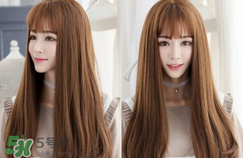 長(zhǎng)發(fā)梨花頭發(fā)型圖片女_中長(zhǎng)發(fā)梨花頭發(fā)型圖片