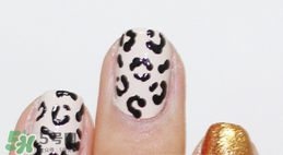 豹紋美甲圖片2017 豹紋美甲怎么畫(huà)
