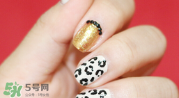 豹紋美甲圖片2017 豹紋美甲怎么畫(huà)