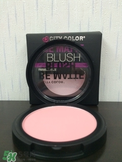 CityColor腮紅怎么樣？CityColor腮紅好用嗎