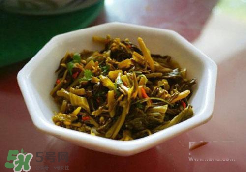 孕婦可以吃腌菜嗎？孕婦吃腌菜對胎兒有影響嗎？