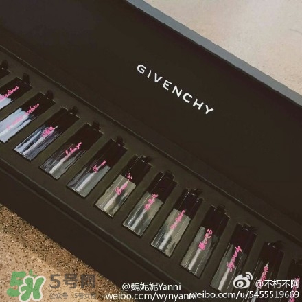 紀(jì)梵希我愛(ài)你口紅多少錢(qián)？紀(jì)梵希情人節(jié)我愛(ài)你刻字口紅價(jià)格