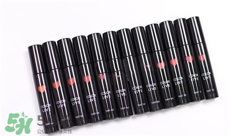 愛(ài)茉莉愛(ài)心唇釉試色 愛(ài)茉莉2017Color Live唇釉