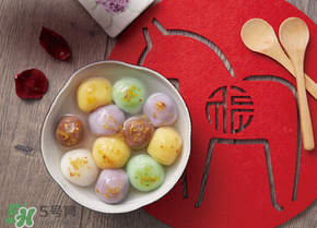 五彩湯圓怎么做？五彩湯圓的做法