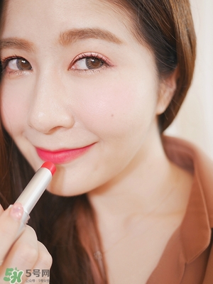 植村秀豆沙色口紅色號是幾號色？植村秀豆沙色口紅試色