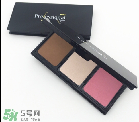 mistine三色修容粉怎么用？mistine三色修容使用方法