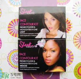 sleek修容粉怎么用？sleek修容粉使用方法