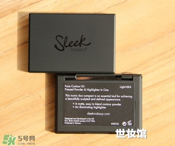 sleek修容粉怎么用？sleek修容粉使用方法
