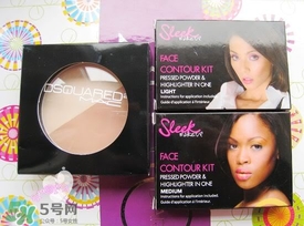 sleek修容粉怎么用？sleek修容粉使用方法