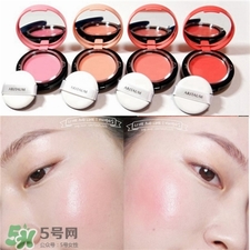 愛(ài)茉莉氣墊腮紅色號(hào) 愛(ài)茉莉氣墊腮紅試色