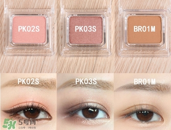 unny眼影膏色號(hào)試色 unny眼影膏試色圖