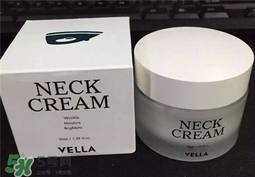 vella頸霜好用嗎？vella頸霜怎么樣？