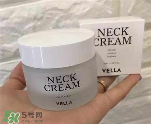 vella頸霜有效嗎？vella頸霜有用嗎？