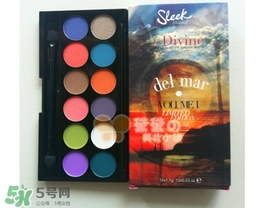 sleek日落盤(pán)眼影色號(hào)試色 sleek日落眼影盤(pán)試色圖