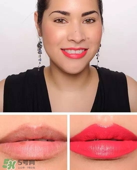 珊瑚紅口紅是什么顏色？珊瑚紅口紅試色