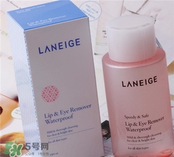 蘭芝眼唇卸妝液怎么用？蘭芝眼唇卸妝液使用方法