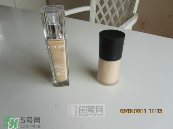 蘭蔻和阿瑪尼哪個好用？蘭蔻和阿瑪尼粉底液對比