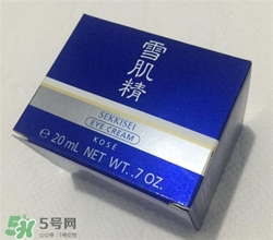 雪肌精眼霜多少錢？雪肌精眼霜專柜價格