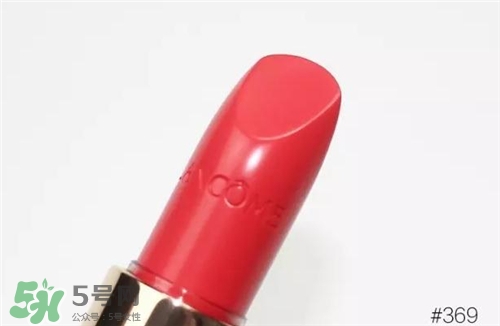 蘭蔻菁純唇膏369多少錢？蘭蔻口紅369專柜價格