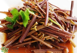 蕨菜苦能吃嗎？蕨菜苦的吃了會中毒嗎？