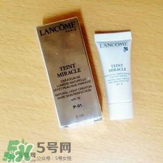 蘭蔻奇跡薄紗粉底液色號怎么選？蘭蔻奇跡薄紗粉底液色號試色