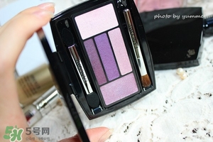 蘭蔻五色眼影怎么畫？蘭蔻眼影的畫法步驟圖