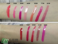 dior迪奧藍(lán)金唇釉色號 迪奧藍(lán)金唇釉試色