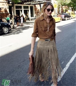 春天穿流蘇裙怎么搭配？春天流蘇裙怎么搭配好看？