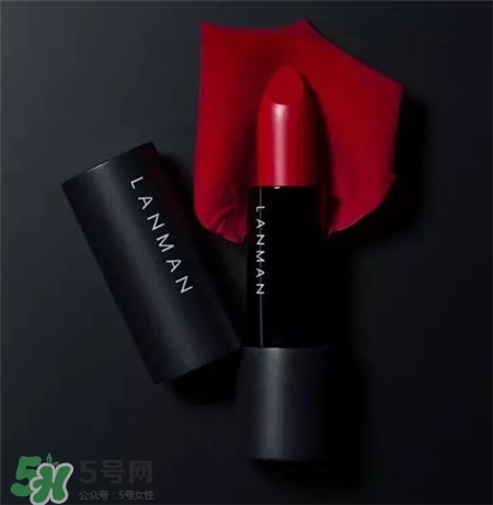 lanman爛熳口紅色號(hào) 爛熳口紅試色