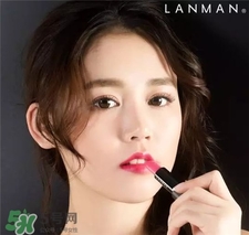 lanman爛熳口紅色號(hào) 爛熳口紅試色