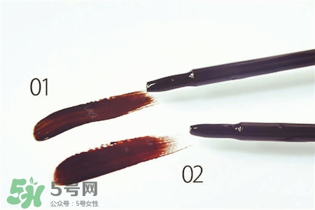 Fujiko Mayutint懶人撕拉型染眉膏色號_試色 Fujiko Mayutint懶人撕拉型染眉膏色號_試色