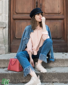 流蘇牛仔褲搭配什么上衣？流蘇牛仔褲配什么上衣好看？