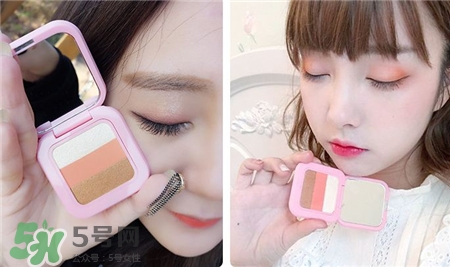 稚優(yōu)泉三色眼影色號(hào) 稚優(yōu)泉三色眼影試色