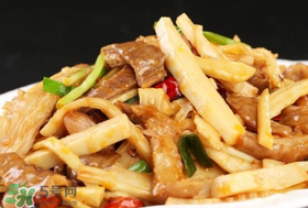 炒出來的竹筍為什么是苦？炒出來的竹筍是苦的能吃嗎？