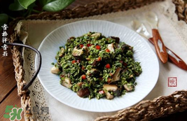 香椿和平菇能一起吃嗎？香椿和香菇能一起吃嗎？