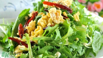 苦苣能和雞蛋一起吃嗎？苦苣能炒雞蛋嗎